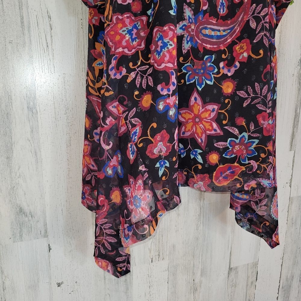 NWT Estelle Clements Asymmetrical  Top 18W - Picture 3 of 10
